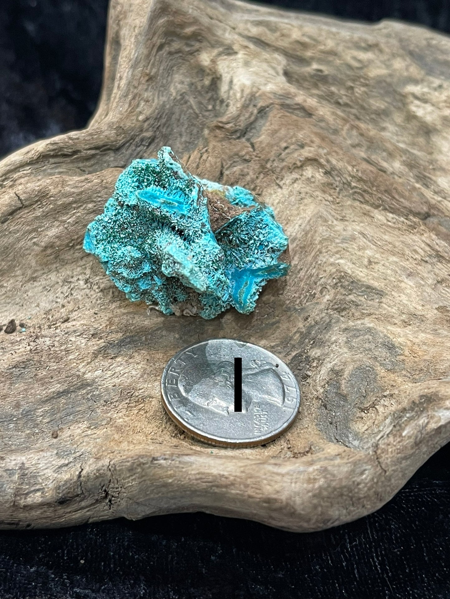 Shattuckite - raw, rough