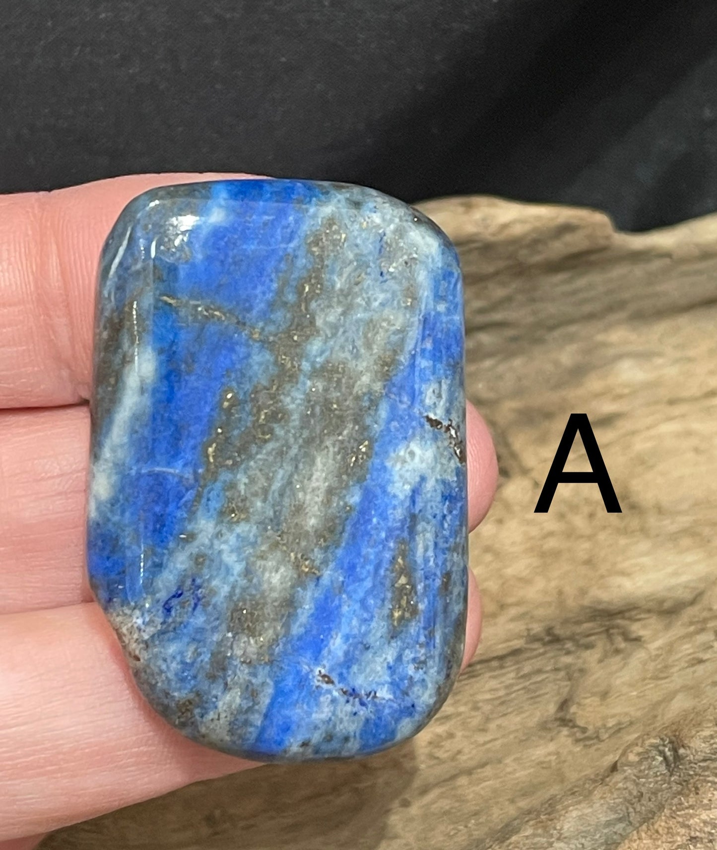 Lapis Lazuli palm stone