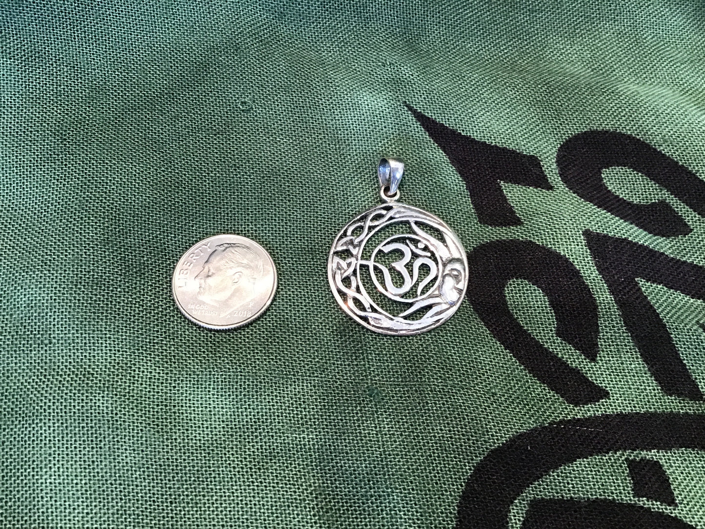 Assorted sterling pendants