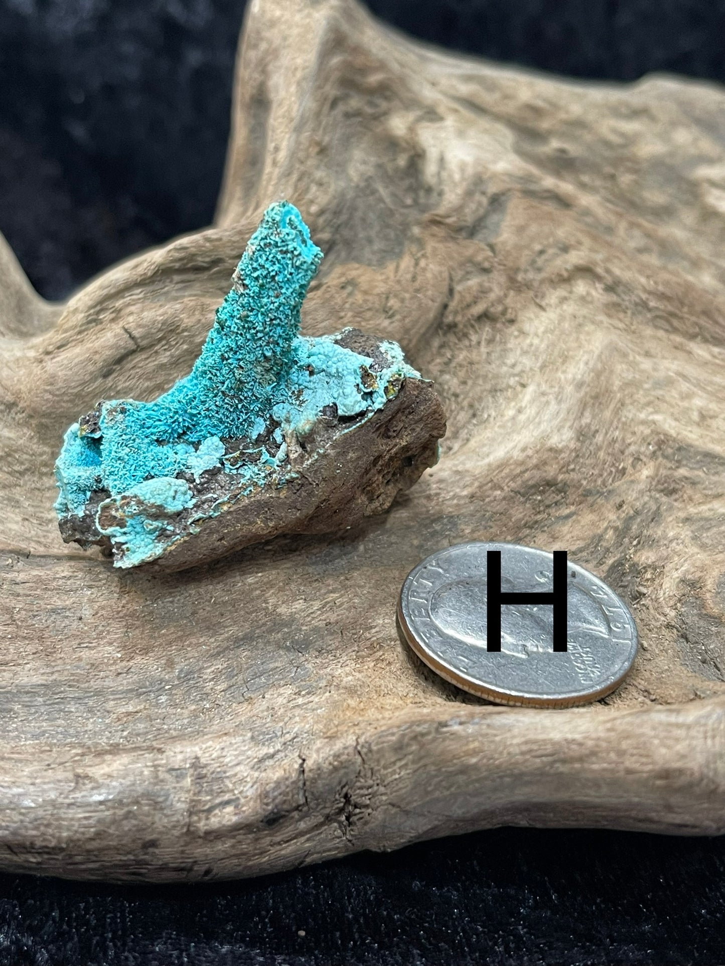 Shattuckite - raw, rough