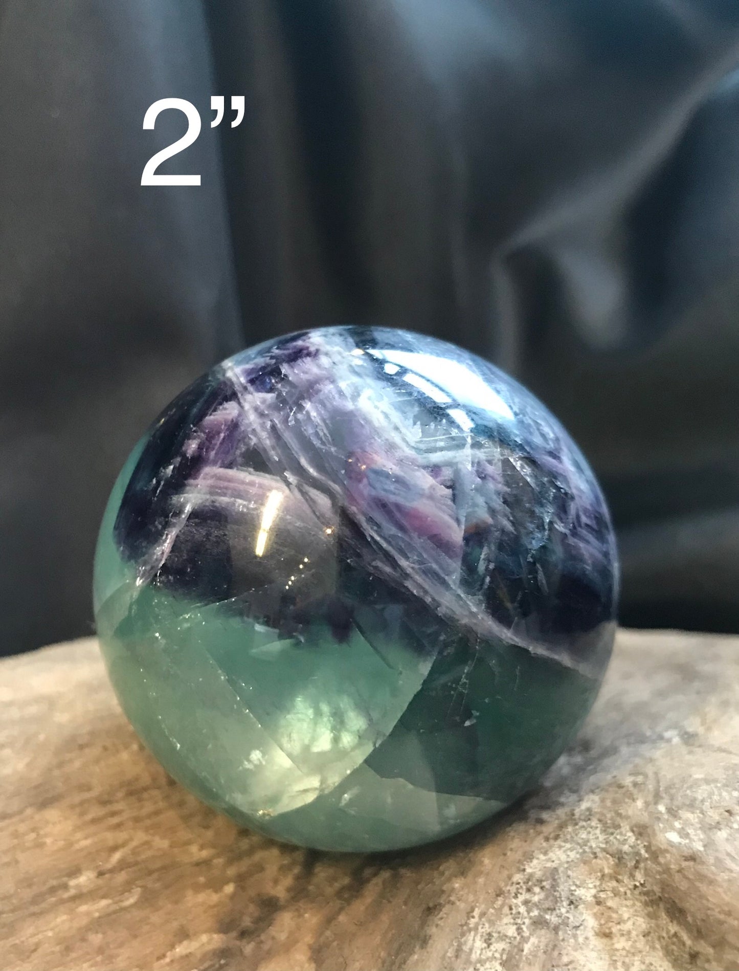 Fluorite sphere