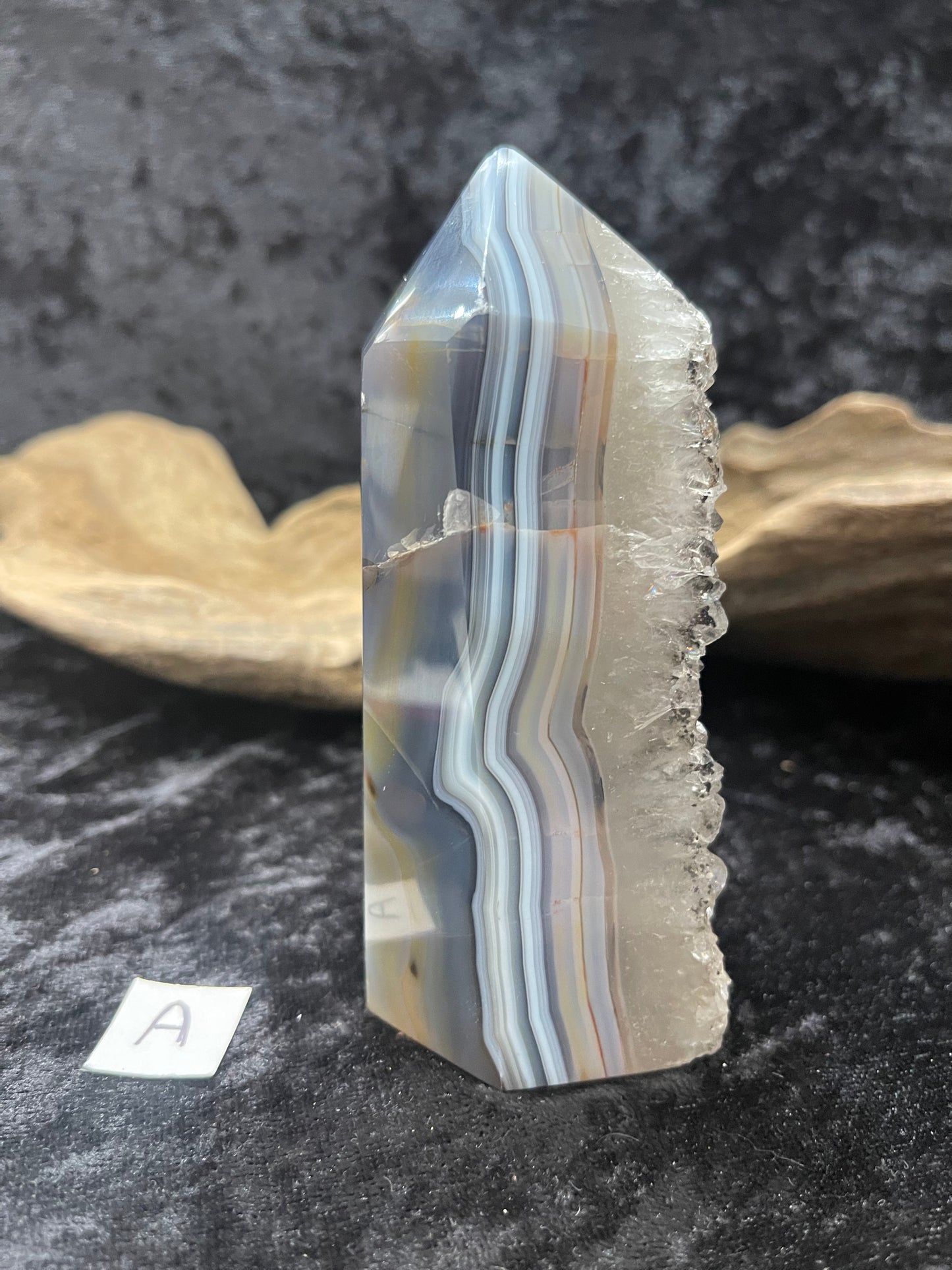 Druzy Agate towers