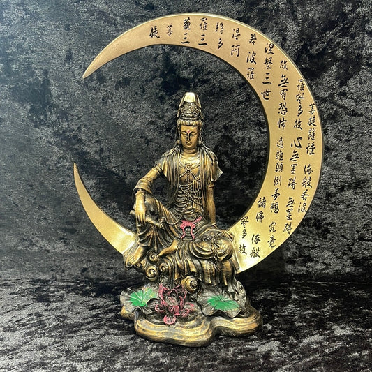 Kwan Yin on moon