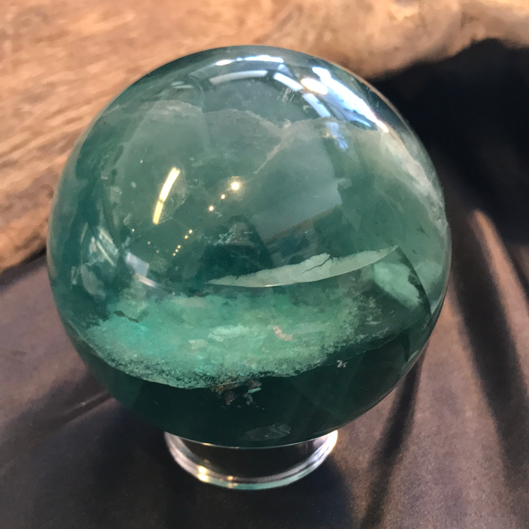 Fluorite sphere