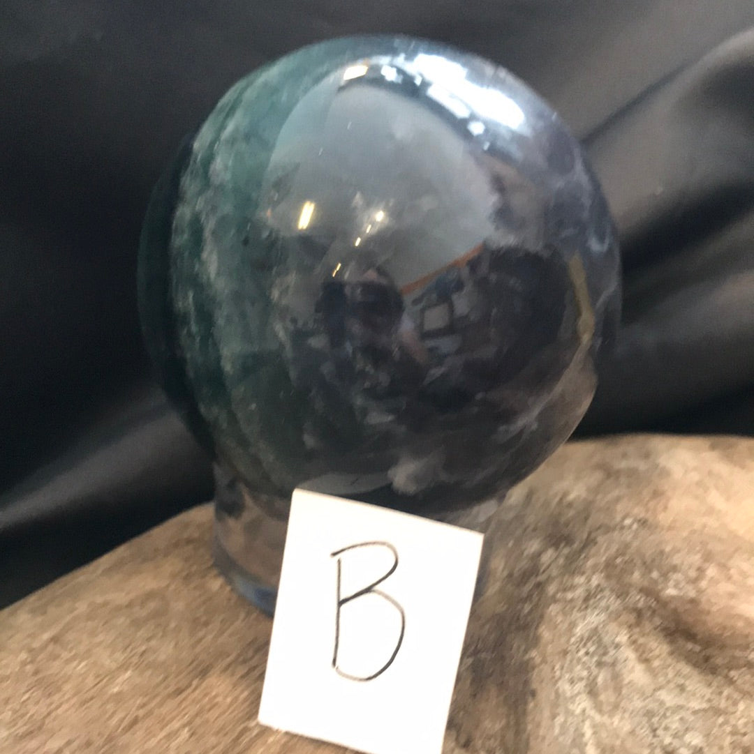 Fluorite sphere