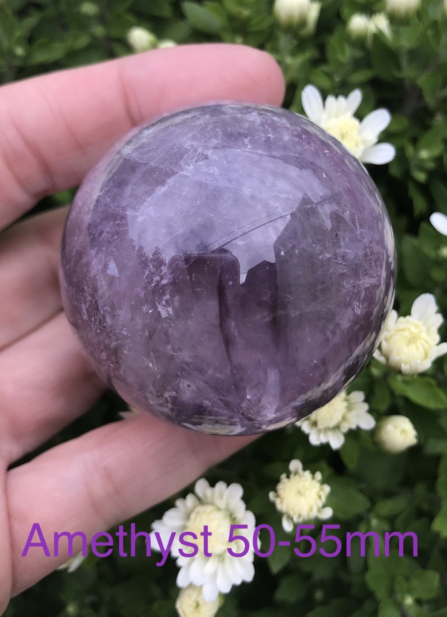 Amethyst sphere