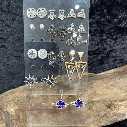Stud style earrings