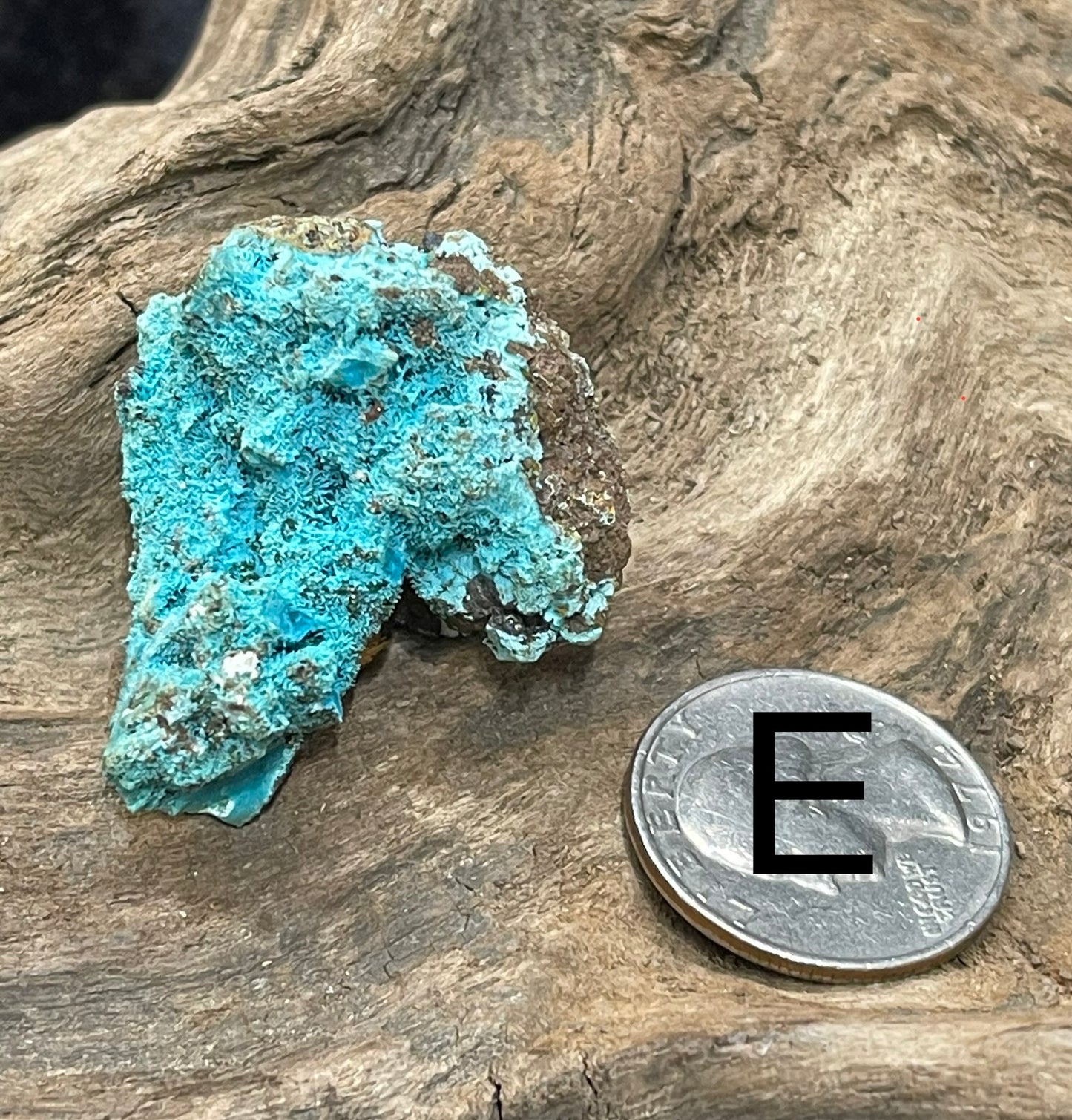 Shattuckite - raw, rough