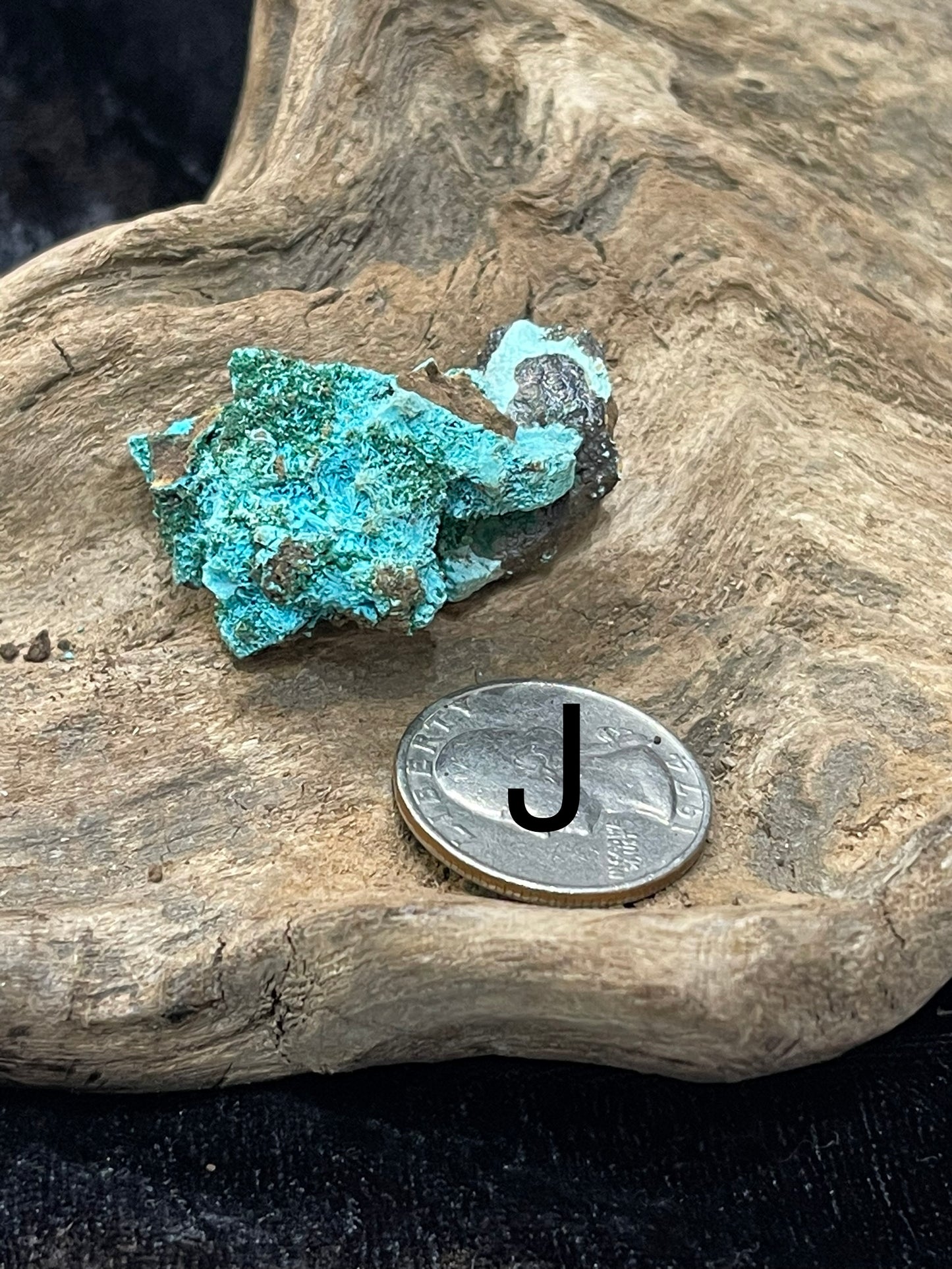 Shattuckite - raw, rough