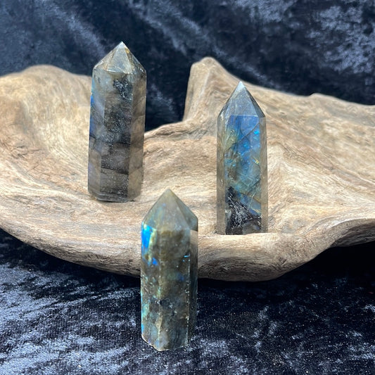 Labradorite tower