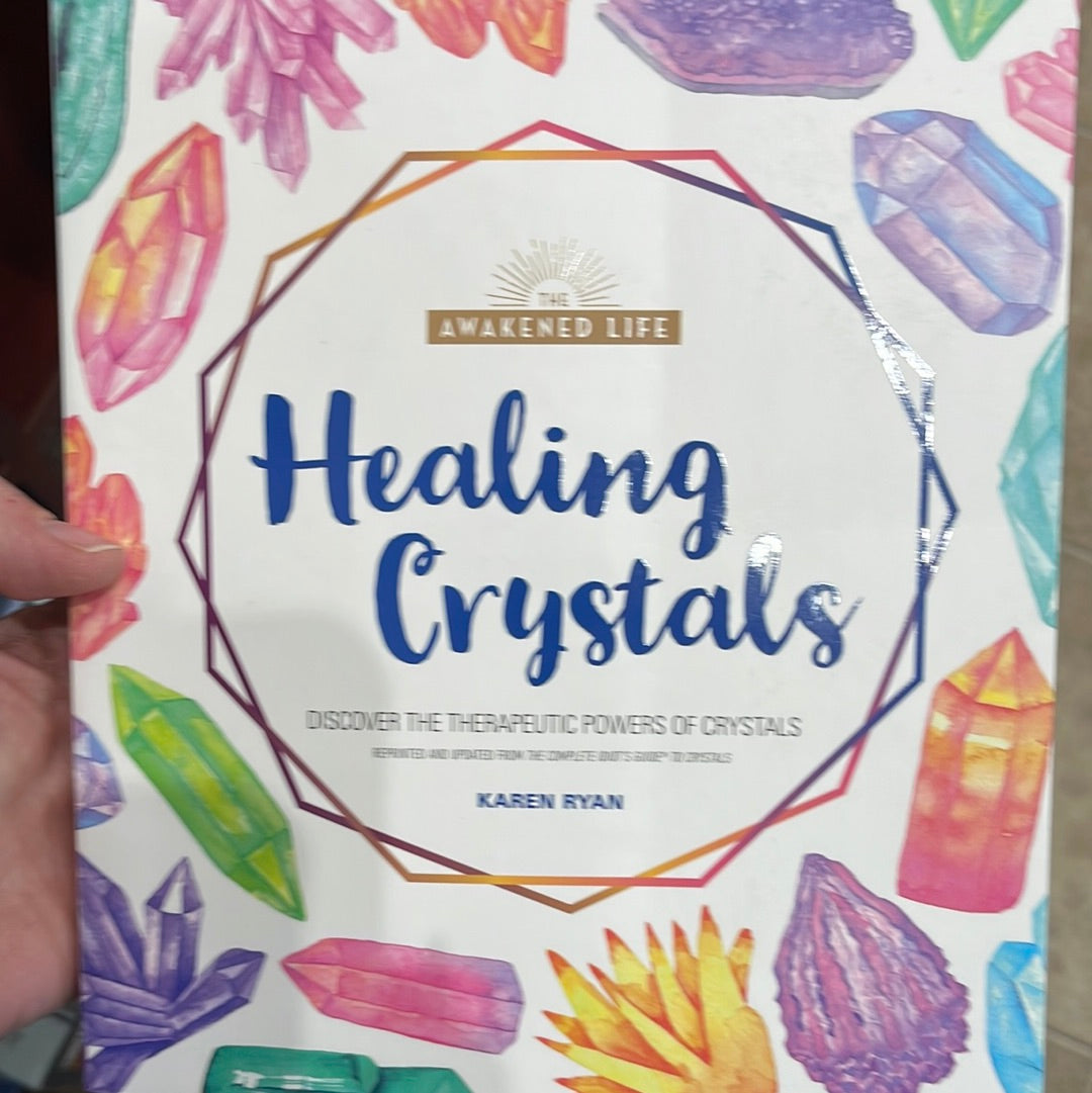 Healing crystals book
