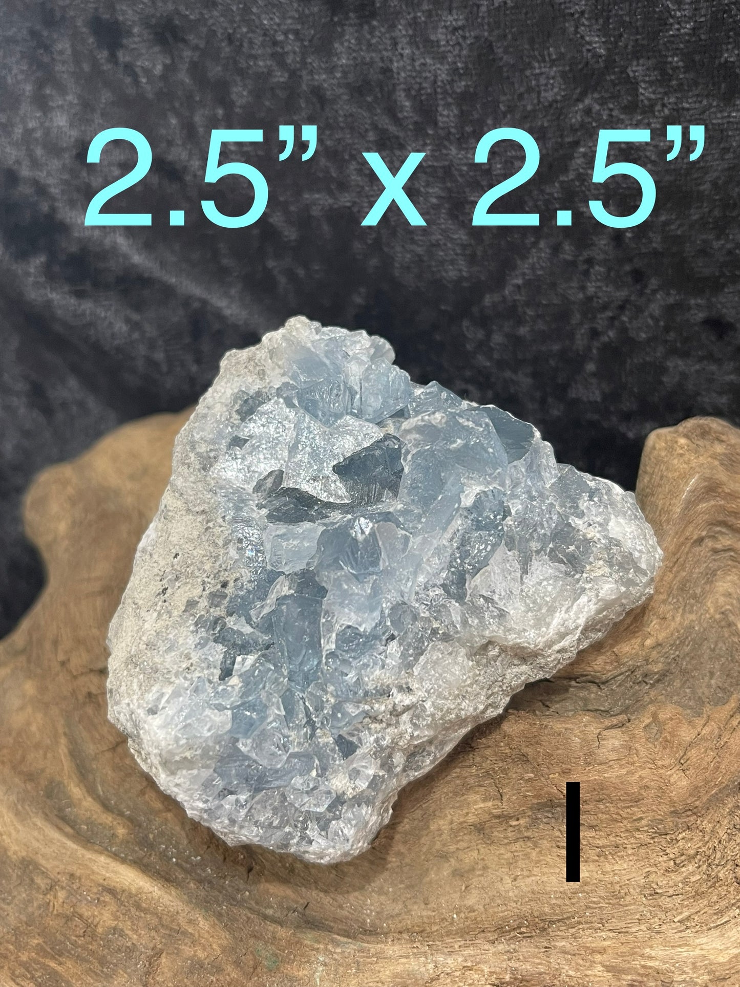 Celestite clusters