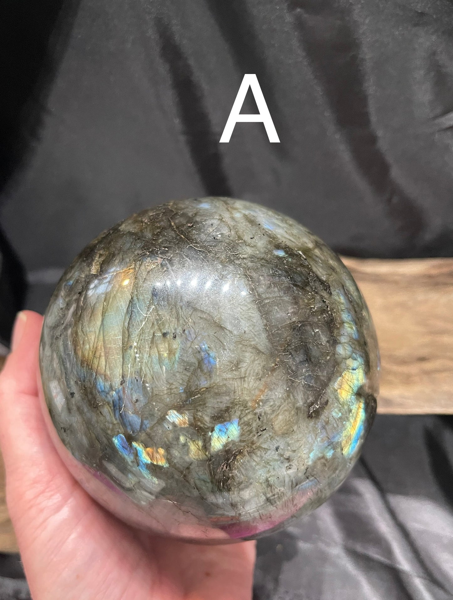 Labradorite sphere