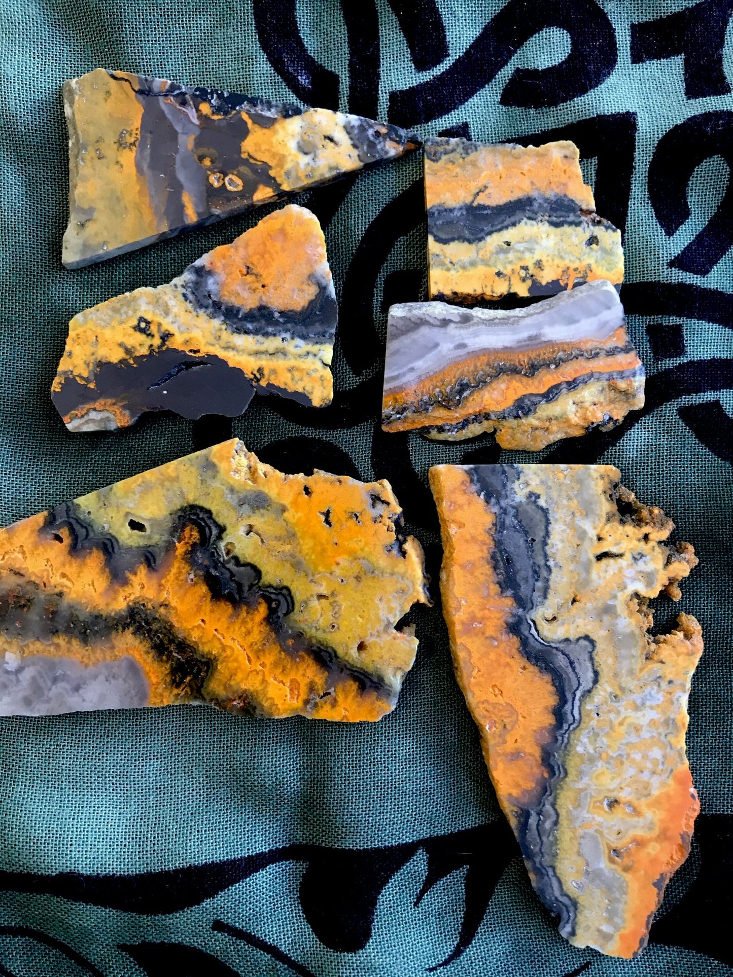 Bumblebee Jasper slabs