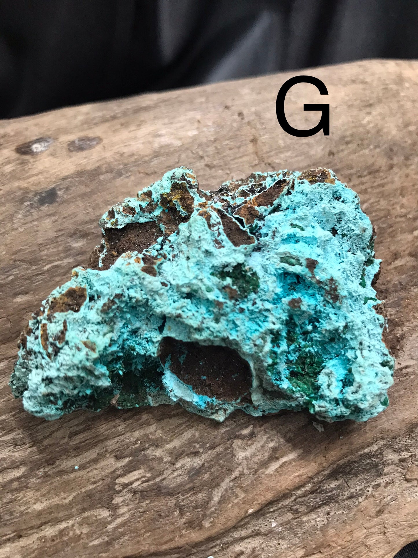 Shattuckite - raw, rough