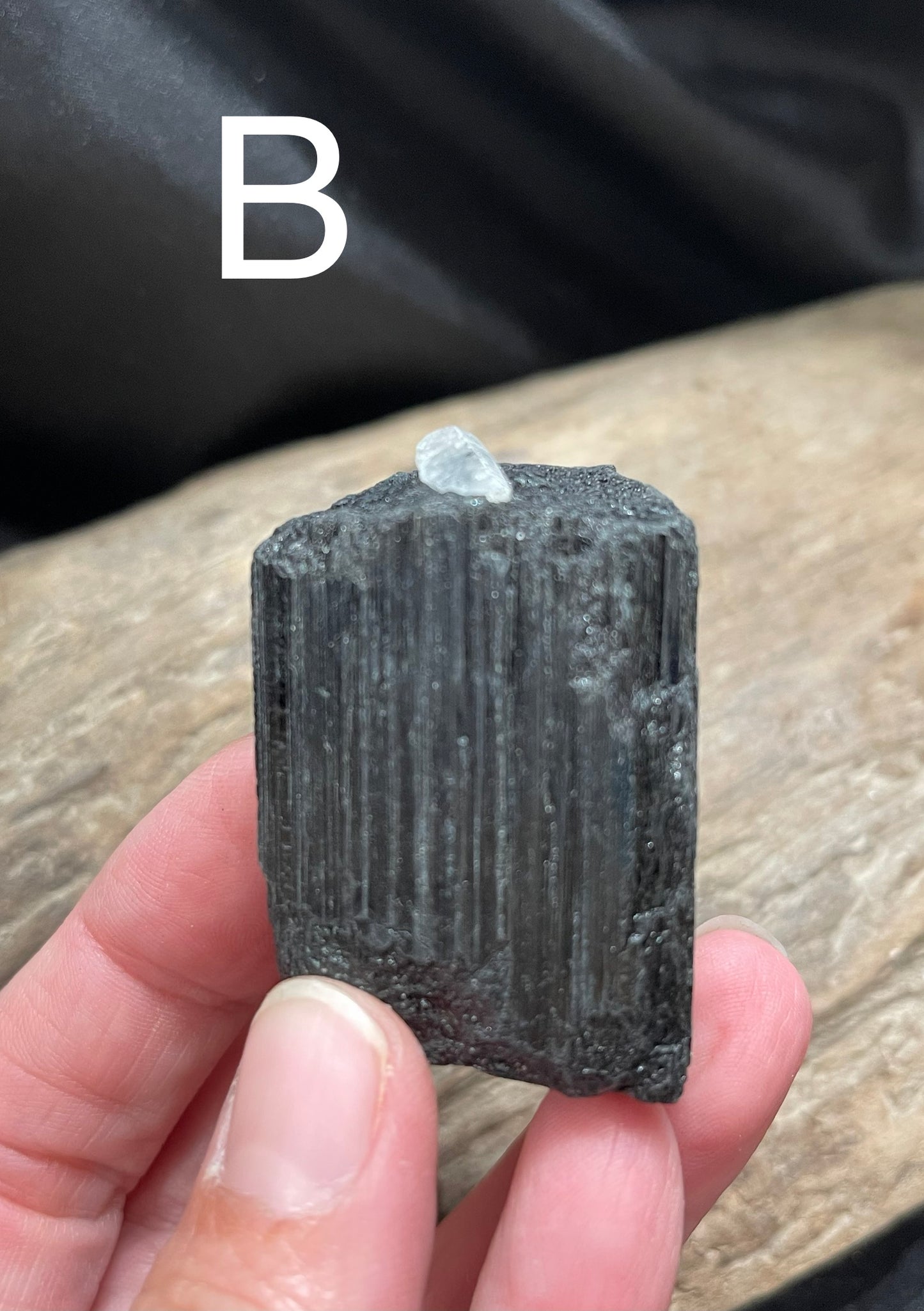 Black tourmaline points