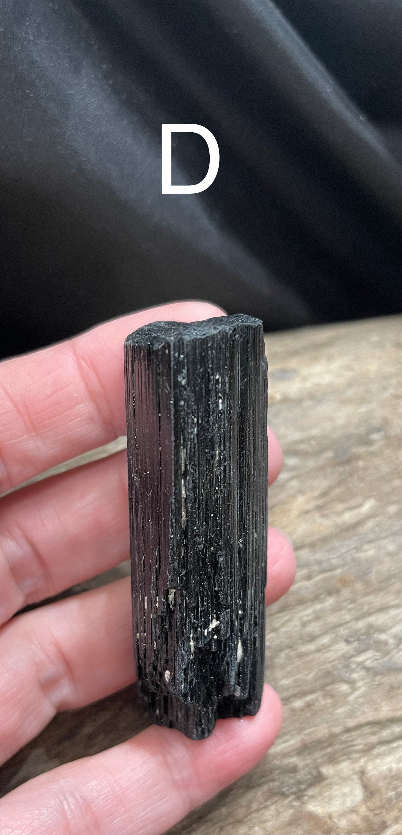 Black tourmaline points