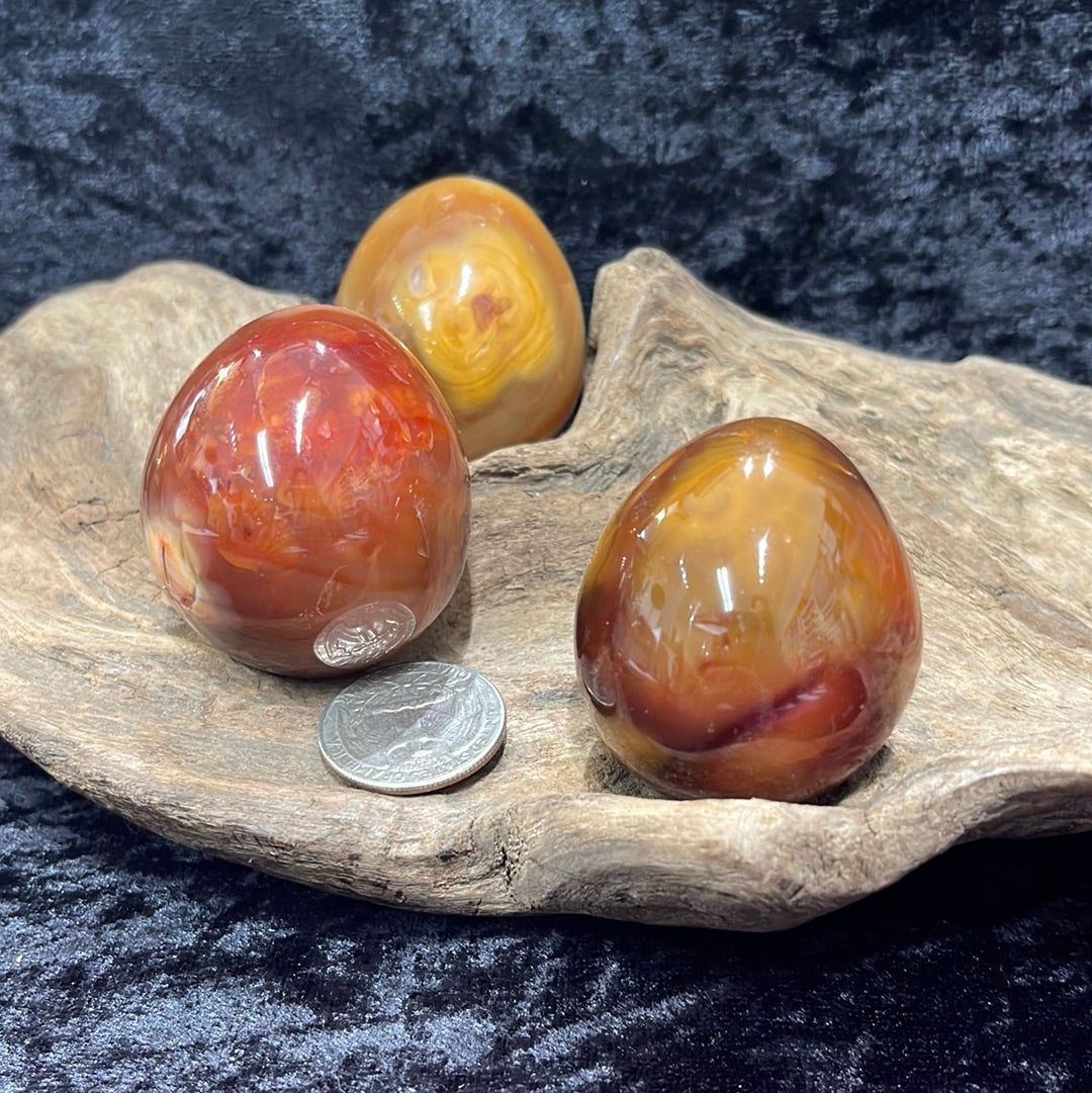 Carnelian eggs