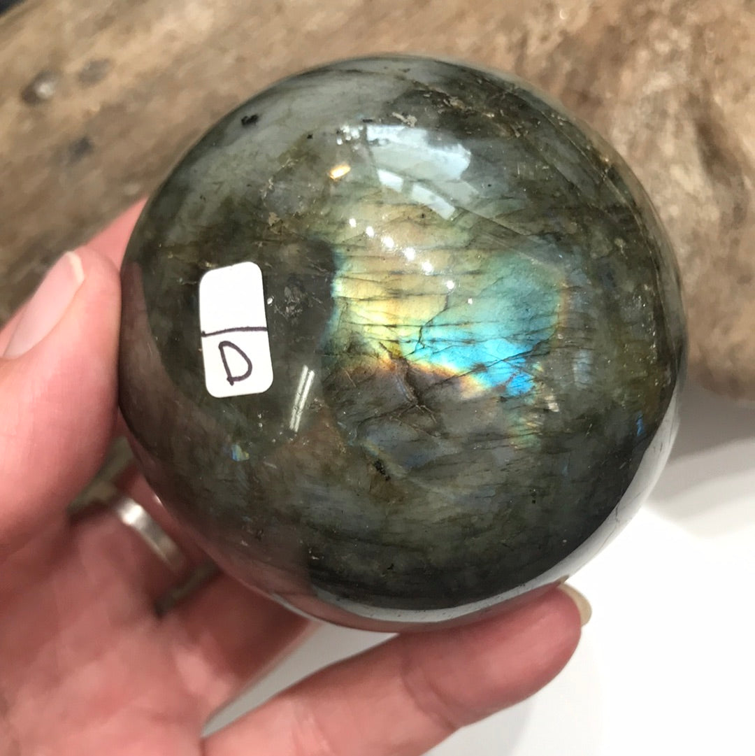 Labradorite sphere